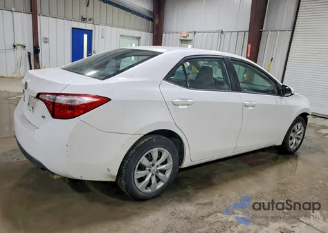 2016 Toyota Corolla L from USA, damaged, VIN 2T1BURHE4GC553137